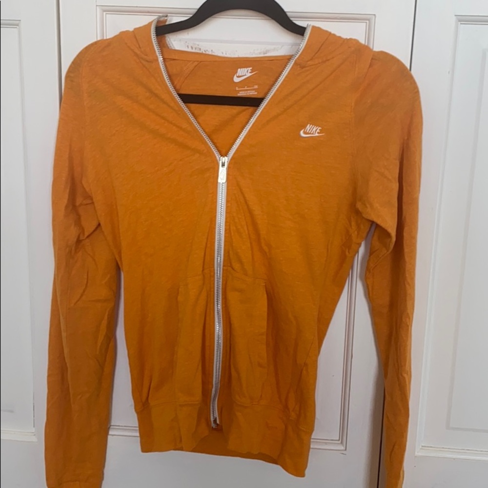 NIKE zip up sweatshirt